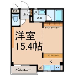 ブローバルコート名西の物件間取画像